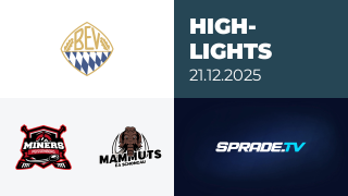 21.12.2025 - Highlights - Peißenberg Miners vs. Schongau Mammuts