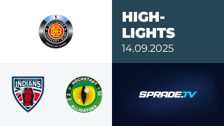 14.09.2025 - Highlights - Hannover Indians vs. Höchstadt Alligators