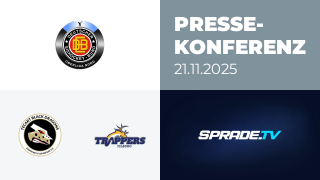 21.11.2025 - Pressekonferenz - TecArt BlackDragons vs. Tilburg Trappers