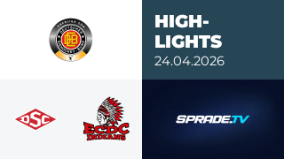 24.04.2026 - Highlights - Deggendorfer SC vs. ECDC Memmingen Indians