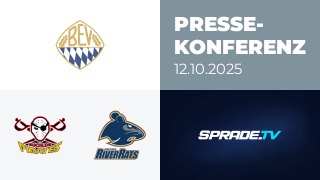 12.10.2025 - Pressekonferenz - ESV Buchloe vs. ESC Riverrats Geretsried