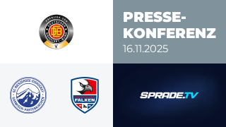 16.11.2025 - Pressekonferenz - SC Riessersee vs. Heilbronner Falken