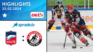 25.02.2024 - Highlights - Selber Wölfe vs. EC Bad Nauheim