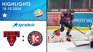 18.10.2024 - Highlights - Devils Ulm/Neu-Ulm vs. EHC Klostersee