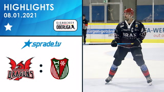 08.01.2021 - Highlights - Herforder Ice Dragons vs. Herner EV