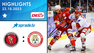 22.10.2023 - Highlights - Eispiraten Crimmitschau vs. EV Landshut