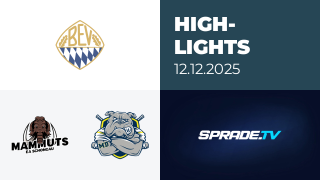 12.12.2025 - Highlights - Schongau Mammuts vs. Schweinfurt Mighty Dogs