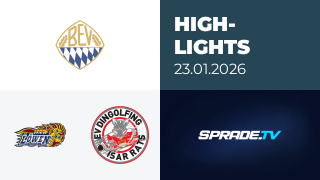 23.01.2026 - Highlights - EHC Waldkraiburg vs. EV Dingolfing