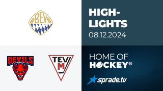 08.12.2024 - Highlights - Devils Ulm/Neu-Ulm vs. TEV Miesbach