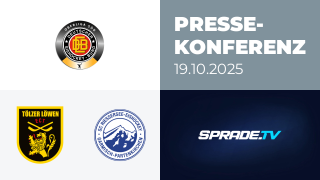 19.10.2025 - Pressekonferenz - Tölzer Löwen vs. SC Riessersee
