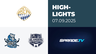 07.09.2025 - Highlights - HC Landsberg Riverkings vs. EV Lindau Islanders