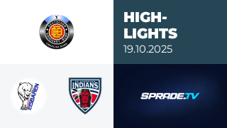 19.10.2025 - Highlights - Hammer Eisbären vs. Hannover Indians