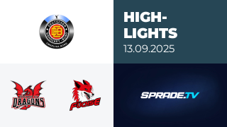 13.09.2025 - Highlights - Herforder Ice Dragons vs. Füchse Duisburg