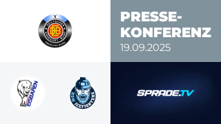 19.09.2025 - Pressekonferenz - Hammer Eisbären vs. KSW IceFighters Leipzig
