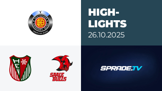26.10.2025 - Highlights - Herne Miners vs. Saale Bulls Halle