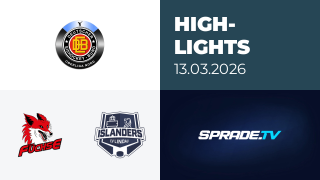 13.03.2026 - Highlights - Füchse Duisburg vs. EV Lindau Islanders