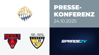 24.10.2025 - Pressekonferenz - Devils Ulm/Neu-Ulm vs. ERSC Amberg