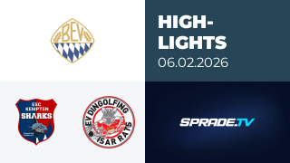06.02.2026 - Highlights - ESC Kempten vs. EV Dingolfing