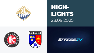 28.09.2025 - Highlights - EHC Klostersee vs. ESC Dorfen