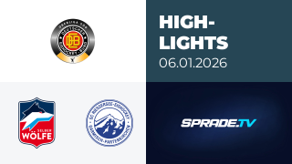 06.01.2026 - Highlights - Selber Wölfe vs. SC Riessersee