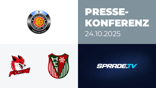 24.10.2025 - Pressekonferenz - Füchse Duisburg vs. Herne Miners