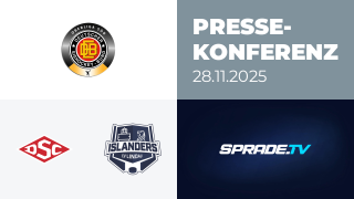 28.11.2025 - Pressekonferenz - Deggendorfer SC vs. EV Lindau Islanders