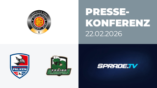 22.02.2026 - Pressekonferenz - Heilbronner Falken vs. Erding Gladiators