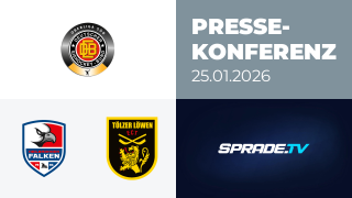25.01.2026 - Pressekonferenz - Heilbronner Falken vs. Tölzer Löwen