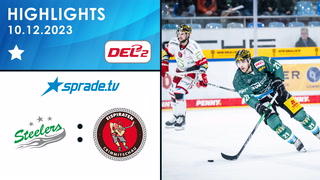 10.12.2023 - Highlights - Bietigheim Steelers vs. Eispiraten Crimmitschau