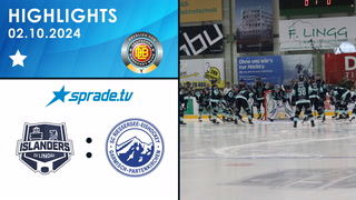 02.10.2024 - Highlights - EV Lindau Islanders vs. SC Riessersee
