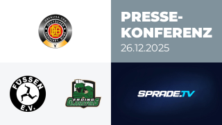 26.12.2025 - Pressekonferenz - EV Füssen vs. Erding Gladiators