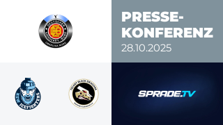 28.10.2025 - Pressekonferenz - KSW IceFighters Leipzig vs. TecArt BlackDragons