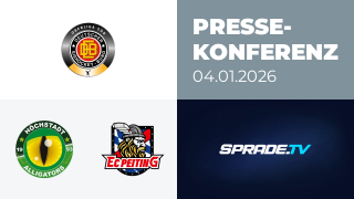 04.01.2026 - Pressekonferenz - Höchstadt Alligators vs. EC Peiting