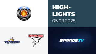 05.09.2025 - Highlights - Tilburg Trappers vs. Kölner Haie