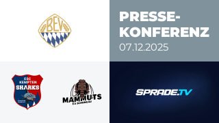 07.12.2025 - Pressekonferenz - ESC Kempten vs. Schongau Mammuts