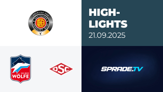 21.09.2025 - Highlights - Selber Wölfe vs. Deggendorfer SC