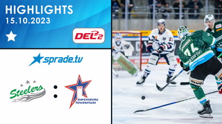 15.10.2023 - Highlights - Bietigheim Steelers vs. Ravensburg Towerstars