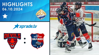 06.10.2024 - Highlights - Devils Ulm/Neu-Ulm vs. ESC Kempten