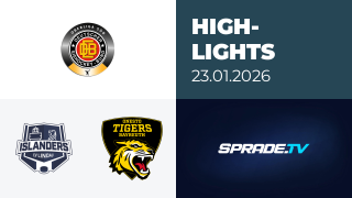 23.01.2026 - Highlights - EV Lindau Islanders vs. onesto Tigers Bayreuth