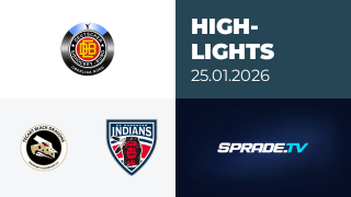 25.01.2026 - Highlights - TecArt BlackDragons vs. Hannover Indians