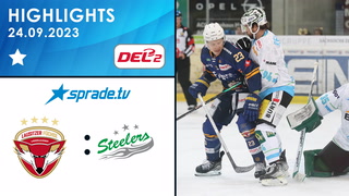 24.09.2023 - Highlights - Lausitzer Füchse vs. Bietigheim Steelers