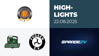 22.08.2025 - Highlights - Erding Gladiators vs. EV Füssen