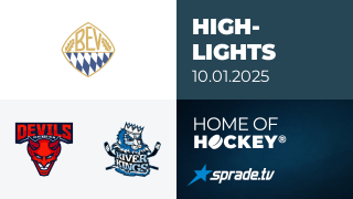 10.01.2025 - Highlights - Devils Ulm/Neu-Ulm vs. HC Landsberg Riverkings