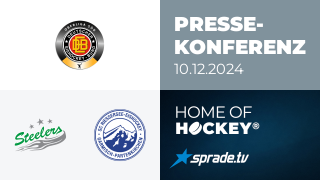 10.12.2024 - Pressekonferenz - Bietigheim Steelers vs. SC Riessersee