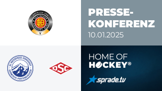 10.01.2025 - Pressekonferenz - SC Riessersee vs. Deggendorfer SC
