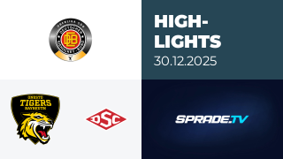 30.12.2025 - Highlights - onesto Tigers Bayreuth vs. Deggendorfer SC