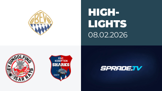 08.02.2026 - Highlights - EV Dingolfing vs. ESC Kempten