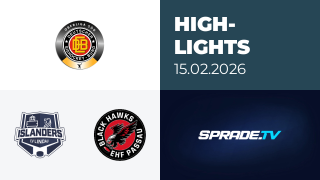 15.02.2026 - Highlights - EV Lindau Islanders vs. EHF Passau Black Hawks