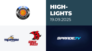 19.09.2025 - Highlights - Tilburg Trappers vs. Saale Bulls Halle
