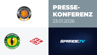 23.01.2026 - Pressekonferenz - Höchstadt Alligators vs. Deggendorfer SC